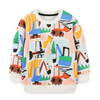 Tractor Graffiti Print Design Sweater