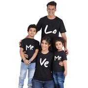 Trajes a juego de amor familiar
