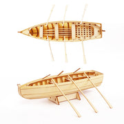 Rompecabezas de madera 3D | Bote de remos | Regalo para tus hijos