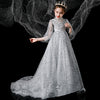 Girls Overall Sequin Royalty Style Gown