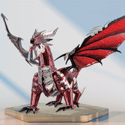 Rompecabezas de metal 3D | Dragón Negro | Juguetes creativos para niños