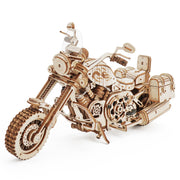 Juguete de madera | Motocicleta de crucero | Regalo para adultos y niños.