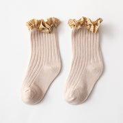 Calcetines a cuadros para niñas