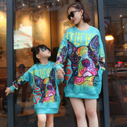 Dog Art Vestido a juego de mamá y yo
