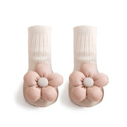 Zapatos antideslizantes de una pieza con cuello alto para bebé
