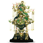 Rompecabezas de metal 3D | Qing Shan Dai | Juguetes creativos para niños