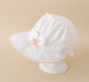 Lindo sombrero de encaje de princesa para niñas