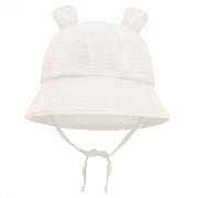 Gorro de pescador de algodón para bebés y niños pequeños