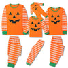 Pijamas familiares a juego con disfraces de Halloween