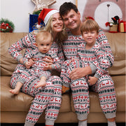 Conjunto de pijamas familiares navideños a juego