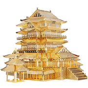 Rompecabezas de metal 3D | Pabellón Tengwang | juguetes educativos