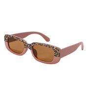 Gafas de sol rectangulares con estilo para niños