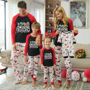 Pijamas familiares navideños Conjunto de ropa a juego para padres e hijos