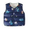 Dinosaur Pattern Baby Winter Parka Vest