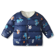Dinosaur Pattern Baby Winter Parka Jacket